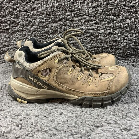 Vasque Mantra 7397 Vibram Sole Womens 7.5 M Brown Lace Up Trail Hiking Shoe - Picture 3 of 9